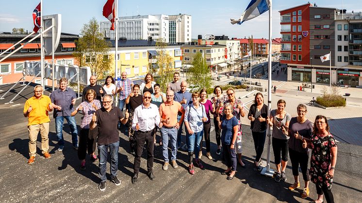 Samhällsbyggnadskontoret på Bodens kommun kan vinna fint pris. Foto: Mats Engfors/Fotographic