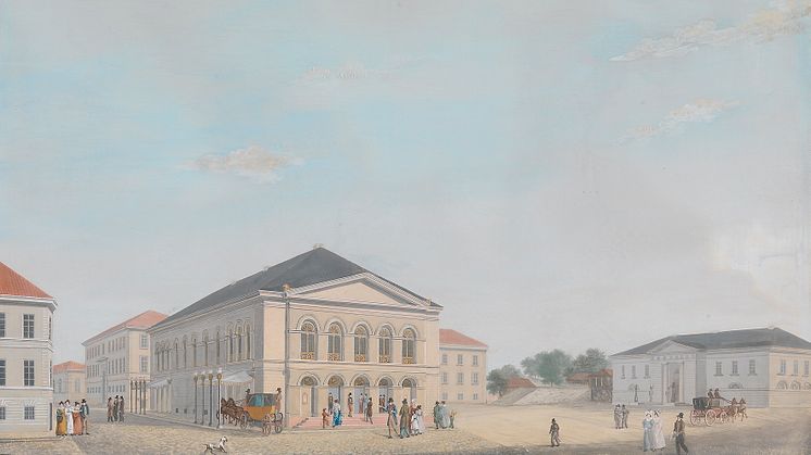 Nasjonalmuseet åpner den tredje utstillingen under  vignetten «Norge 1814»: Christiania – fra provinsby til hovedstad