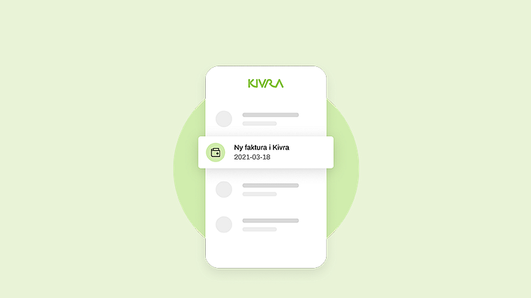 Visma Spcs möjliggör för småföretagare att skicka fakturor i Kivra
