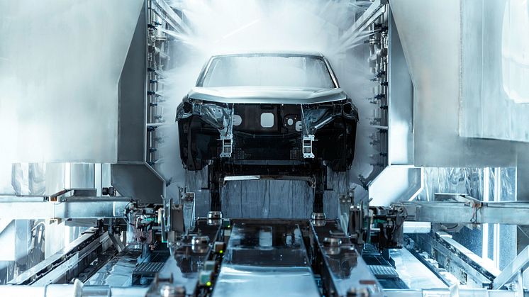 Ännu högre automatiseringsgrad vid lackeringen av Audi Q6 e-tron