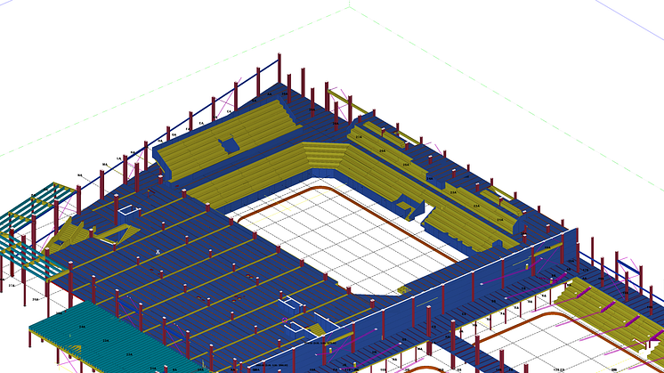 Martinsons bygger ny arena i limträ med BIM-teknik