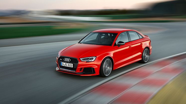 Audi RS 3 Limousine indtager pole position i det kompakte segment