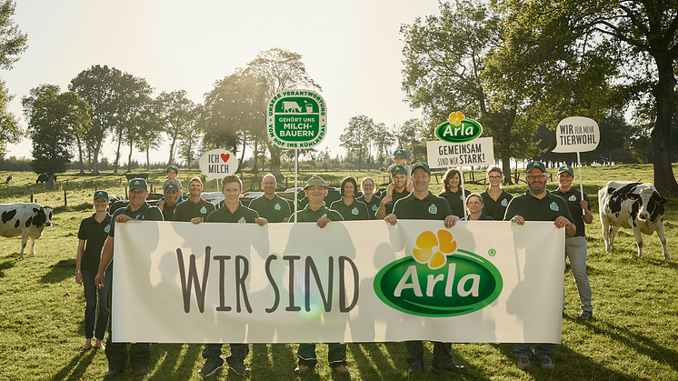 Arla Foods zeigt moderne, nachhaltige Milchwirtschaft auf der Grünen Woche