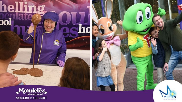 Merlin Entertainments and Mondelēz International announce new Cadbury World partnership