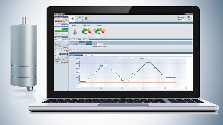 Programvaran driveSTUDIO förenklar applikationsanpassning av drivlösningar