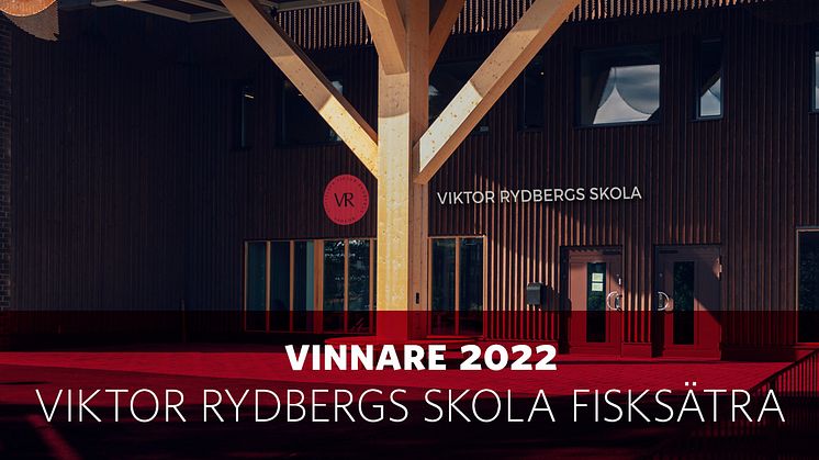 Viktor Rydbergs skola i Fisksätra vinner ROT-priset 2022