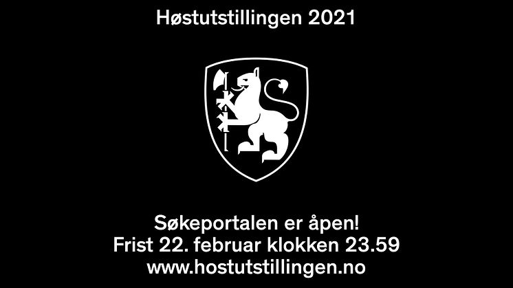 Nå kan du søke Høstutstillingen 2021