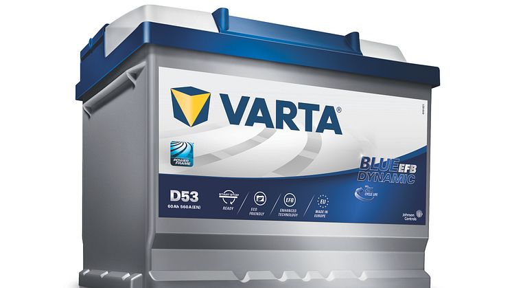 Det nye VARTA Blue Dynamic EFB