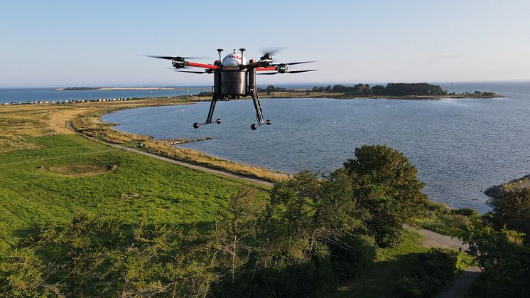 Falck når ny milepæl med sundhedsdroner på Ærø