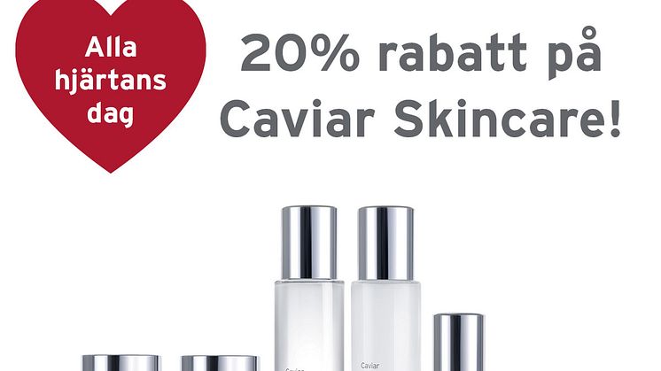 20% rabatt på Caviar Skincare - Kerstin Florians lyxigaste produktlinje för ansiktet