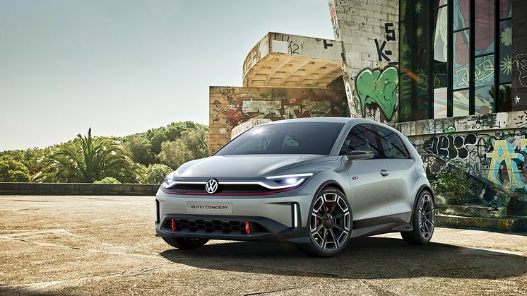 Med ID. GTI Concept sætter Volkswagen strøm til sit sportslige ikon, der har fået grønt lys til at blive udviklet til serieproduktion