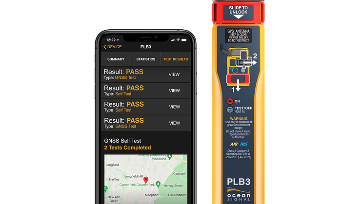 The DAME-nominated Ocean Signal rescueME PLB3 AIS Personal Locator Beacon