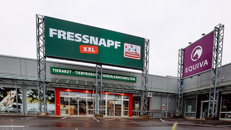 Modern und im neuen Look: Der Fressnapf XXL-Markt in Krefeld Foto: Fressnapf Holding SE/Yvonne Ploenes