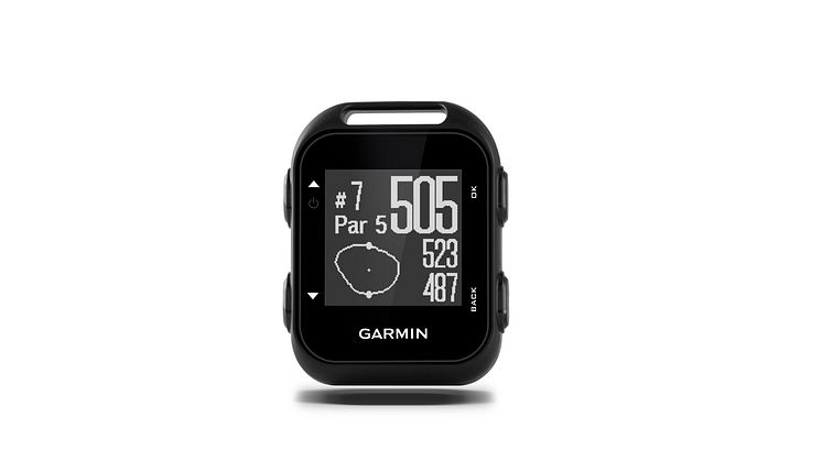 Garmin Approach G10 - kompakt golf-GPS med festeklemme