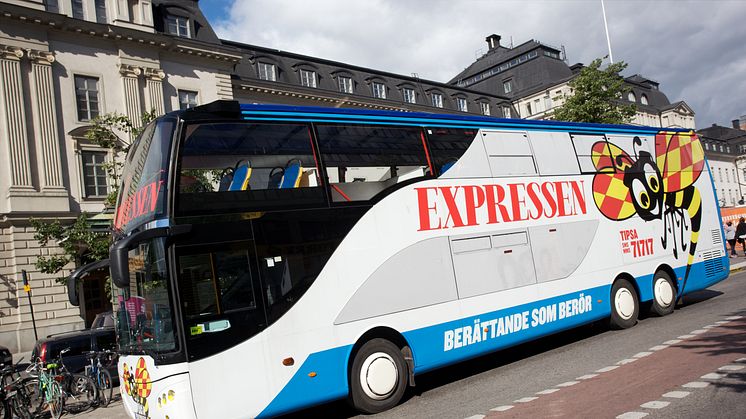 Upplev platserna som skapat nyhetsrubriker med Expressen Headline Tours