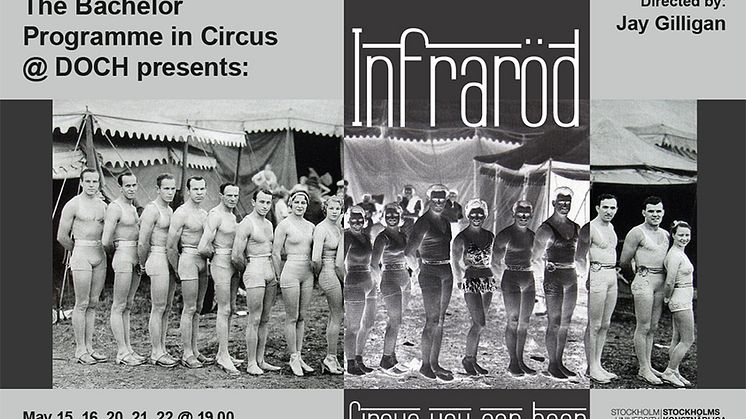 Infraröd – cirkus du kan höra! Premiär ikväll