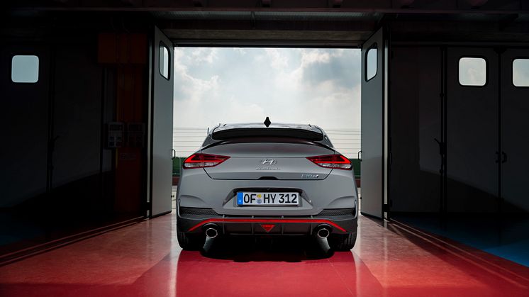 Hyundai i30 Fastback N har världspremiär på 2018 Paris Motor Show.