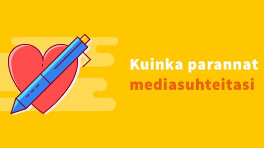 Uusi e-kirja: Näin parannat mediasuhteitasi