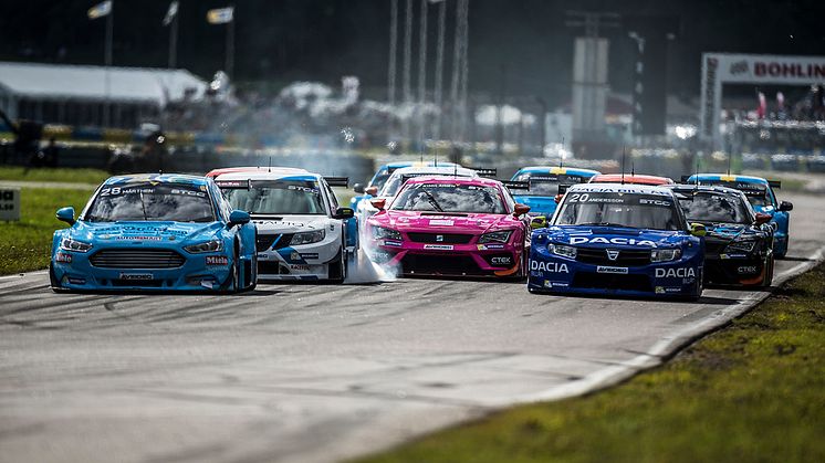 Starten i det andra STCC-heatet