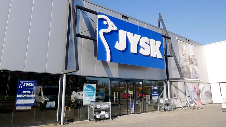 JYSK in Dronten voorzien van nieuw winkelconcept