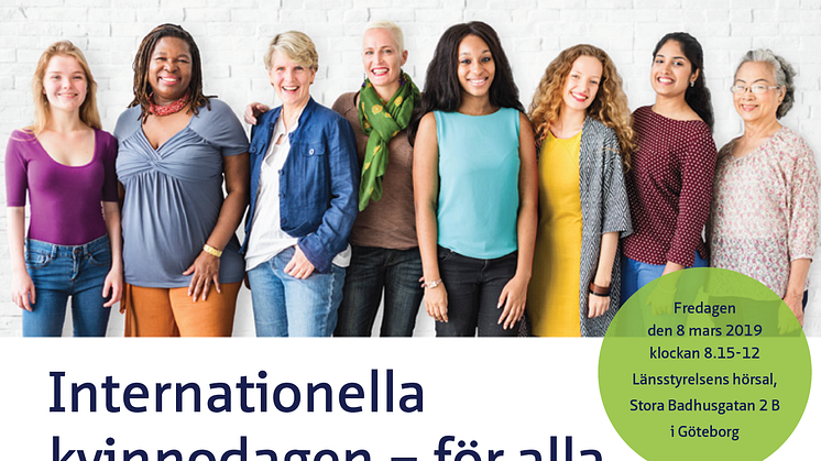 Fira internationella kvinnodagen med oss!