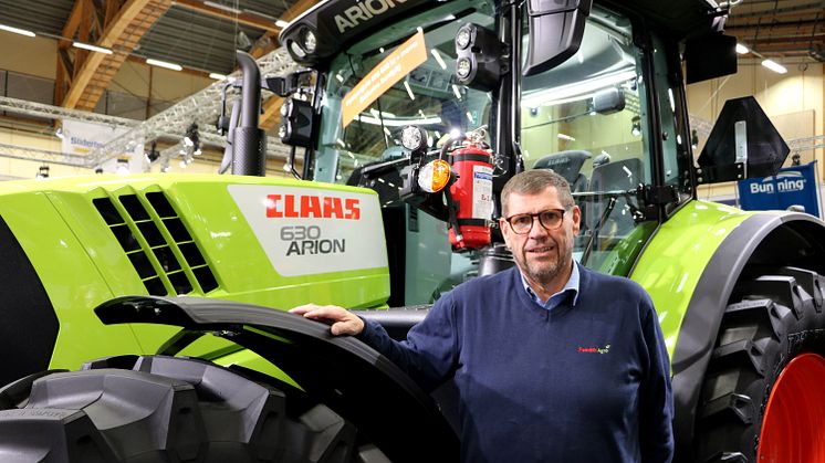Håkan Bårring är traktorchef för CLAAS traktorer på Swedish Agro Machinery. Foto: Swedish Agro Machinery