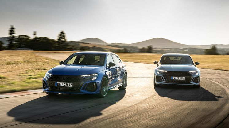 Audi RS 3 performance i exklusiv limiterad upplaga på 300 bilar 