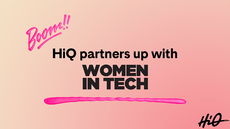 HiQ partners up with Women in Tech Sweden for 2022