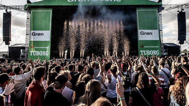 Grøn scene i 2017. Foto: Morten Rygaard
