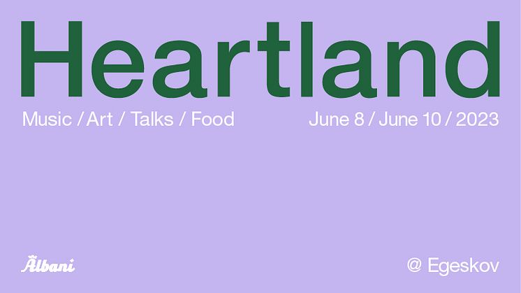Heartland offentliggør årets musikprogram på Diorama-scenen