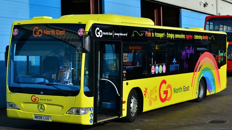 The Sunderland Pride Bus