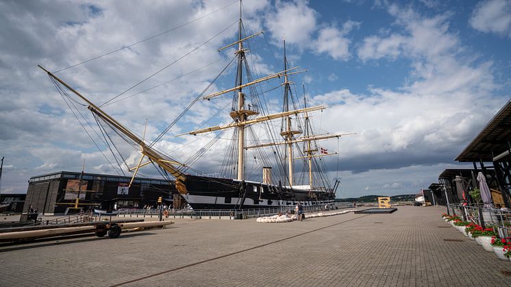 Fregatten Jylland har kurs mod to jubilæer