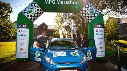 Ford Fiesta ECOnetic Technology vinner maraton i bränslesnålhet med 0,26 liter/milen
