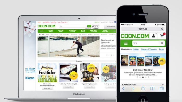 CDON.com lanserar ny mobilsajt