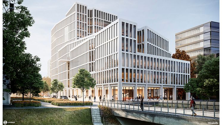 Lundbergs bygger ny kontorsfastighet i Linköping. 