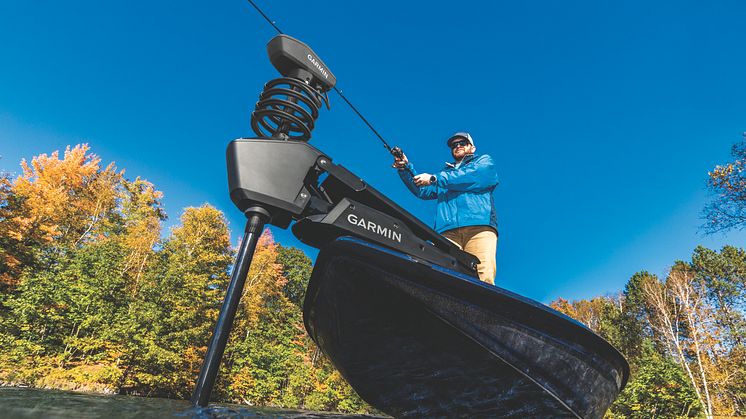 Garmin® begir seg inn på trollingmotormarkedet og presenterer Force - bransjens kraftigste og mest effektive trollingmotor for ferksvannsbruk