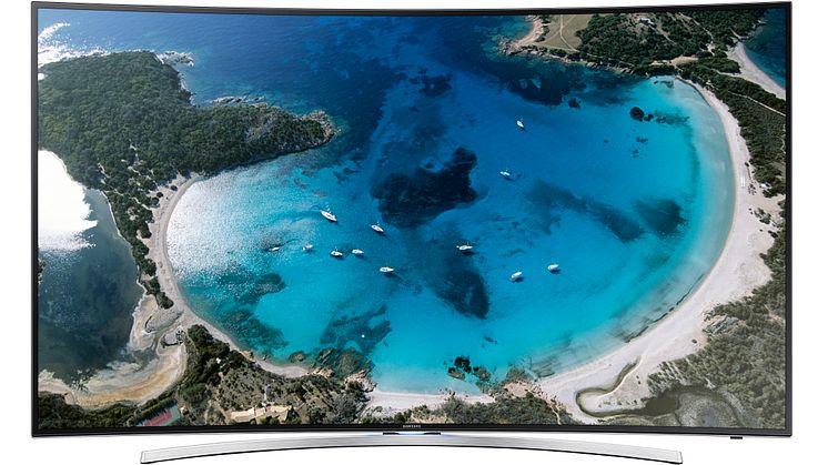 Samsung esittelee televisiomallistonsa lippulaivan – kaarevan UHD-television