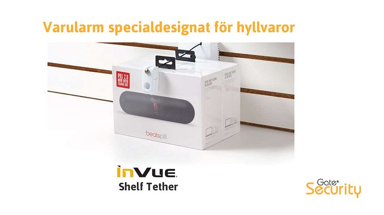 Smart varularm specialdesignat för dyrbara produkter