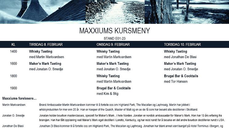 Maxxium på SMAK messe 2011