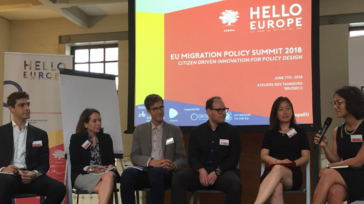 Mitt Liv at Hello Europe Migration Policy Conference