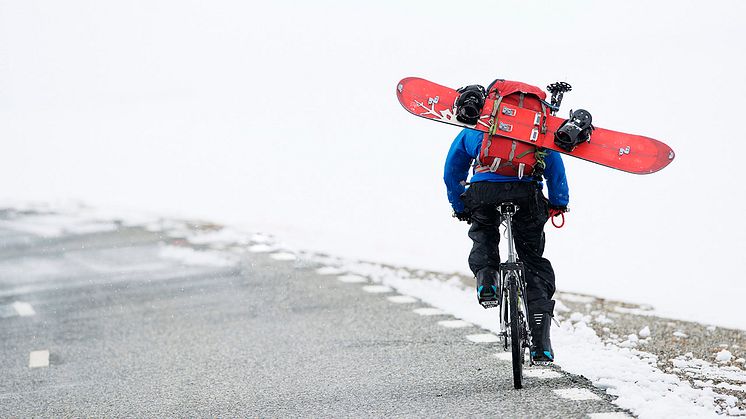 I Kittelfjäll ska Svevia bygga en gång och cykelbana för ökad trafiksäkerhet. Foto: Johnér/Magnus Ström