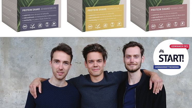 Die Gründer von nupro entwickelten den ersten 100% nachhaltigen und veganen Bio-Proteinshake mit einer ausbalancierten Mischung aus pflanzlichen Proteinquellen und Ballaststoffen