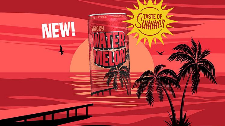 Sunset Vibes Wacky Watermelon – smaken av sommar!