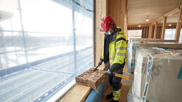 JSB använder Knauf Insulations EcoBatt-isolering.