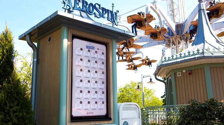 AeroSpin - scoreboard and ride