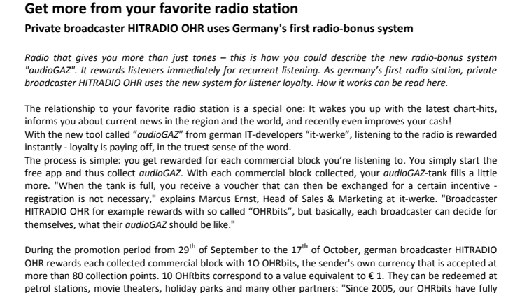 Get more from your favorite radio station