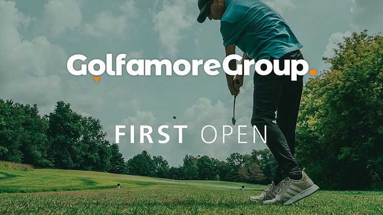 Pressrelease bild Golfamore Group köper First Open