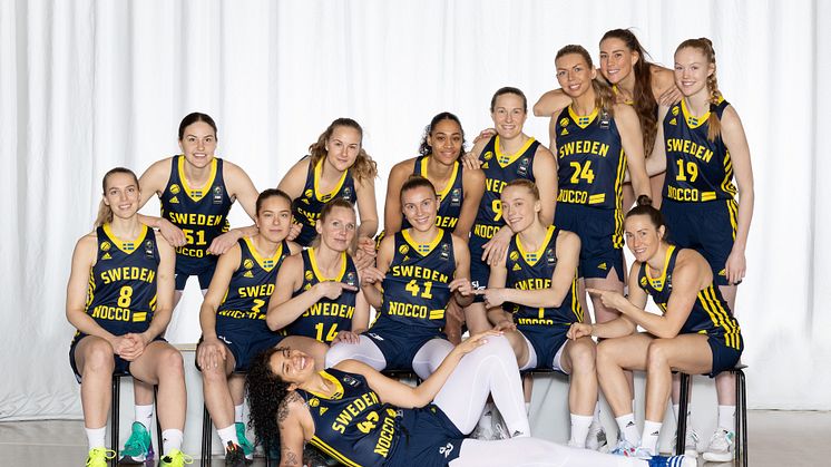 NOCCO stöttar Svensk Basket, med bland annat damlandslaget i basket, genom ett långsiktigt partnerskap. 