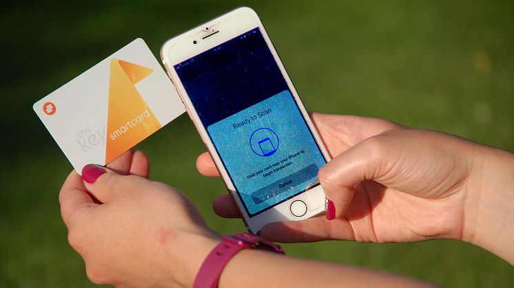 Key smartcard - now tap on your smartphone and go