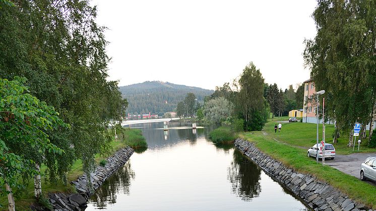 Kanoter i Östra Kanalen, Härnösand, Höga Kusten
